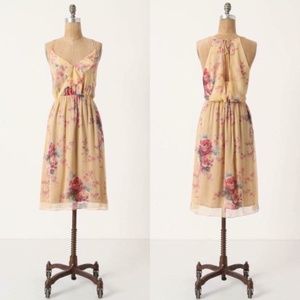 Meadow Rue floral dress from antho Sz 4